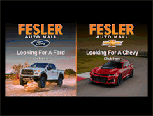 Tablet Screenshot of feslerautomall.com
